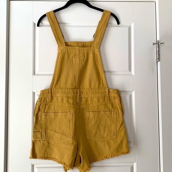 🌟HP🌟ANTHROPOLOGIE NWT Pilcro The Wanderer Short Overalls Size 28. - Picture 10 of 11